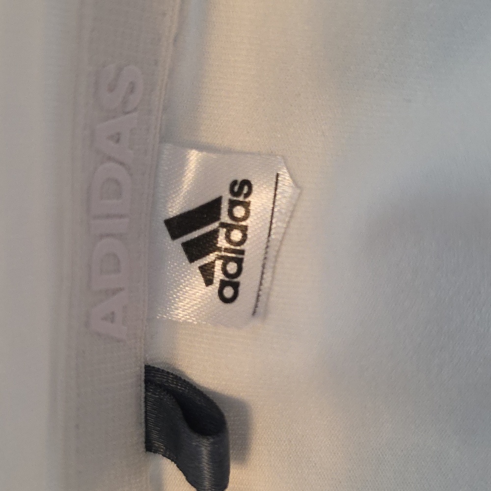 Adidas White Sleeveless Quarter Zip Top Size XS - Picture 5 of 6